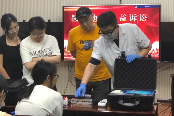 鞍山市人民檢察院采購恒美公益訴訟勘察一體機