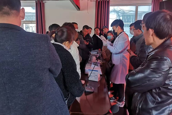 沂南縣農(nóng)業(yè)局引進恒美農(nóng)藥殘留檢測儀