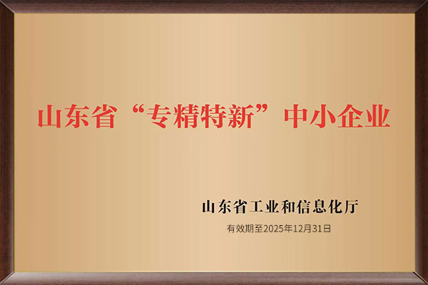 專精特新中小企業(yè)證書(shū)